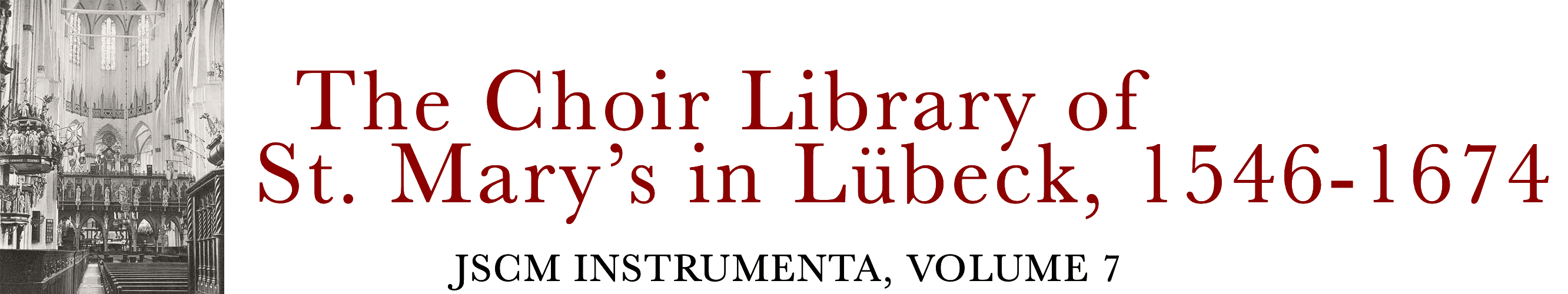 The Choir Library of St. Mary's in Lübeck